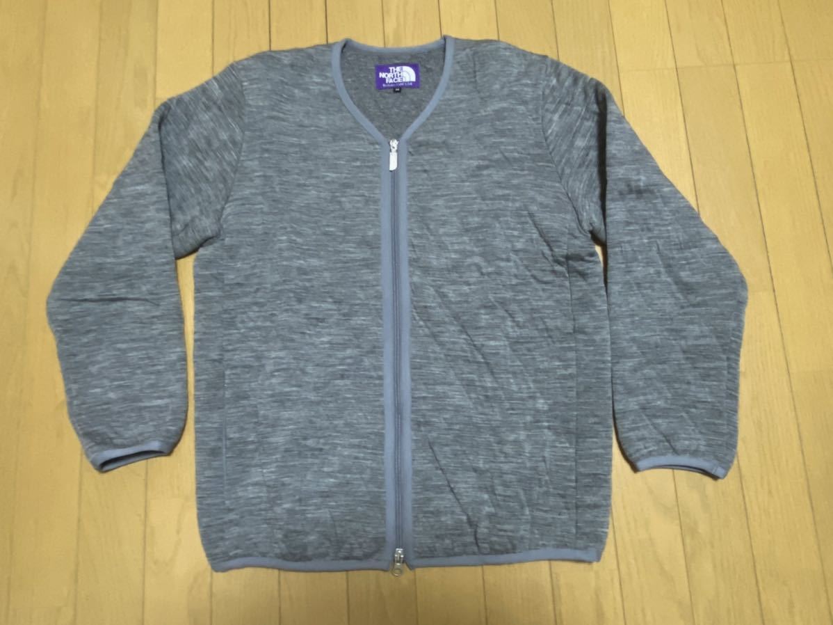 送料無料，新品 THE NORTH FACE PURPLE LABEL ノースフェイスパープルレーベル QUILTING WOOL KNIT CARDIGAN キルティングカーディガン Mサイズ(その他)｜売買されたオークション情報、yahooの商品情報をアーカイブ公開 - オ 男性用