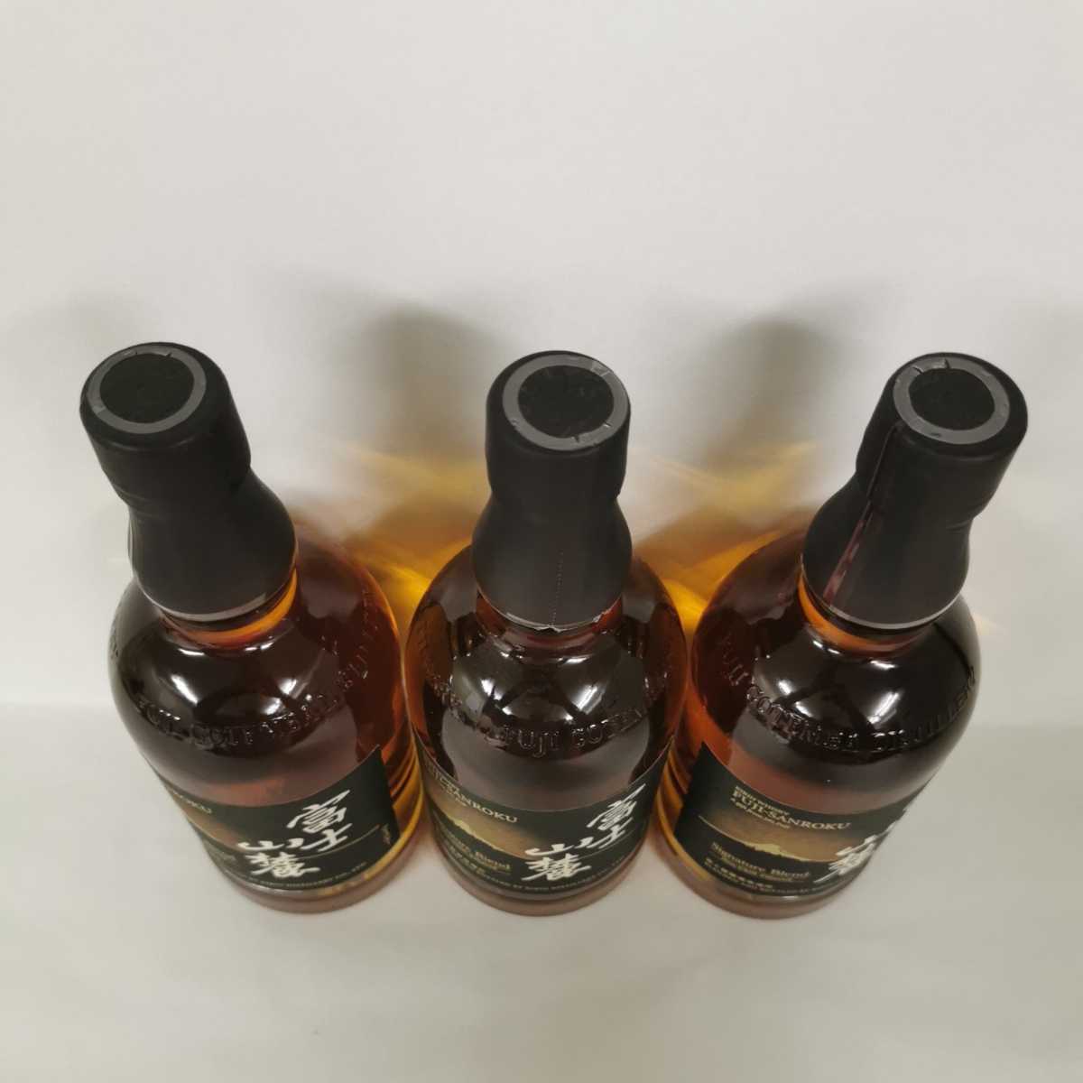 3本セット キリン 富士山麓 シグニチャーブレンド 黒 50％ 700ml 富士山麓 キリン シグニチャーブレンド プレゼント 名入れ ウィスキー