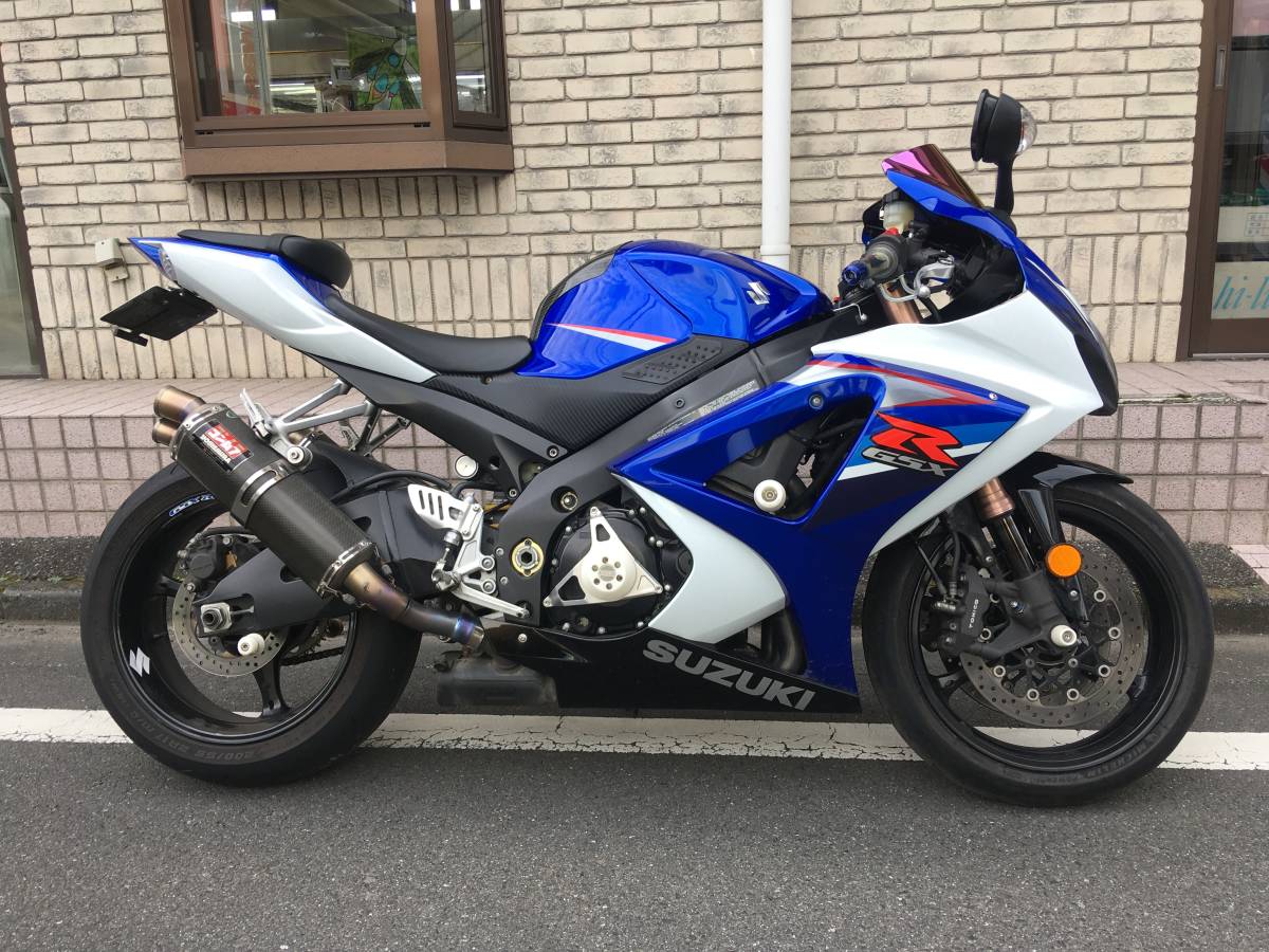 GSX-R1000 ヨシムラ マフラー GT77A スリップオン トライオーバル 