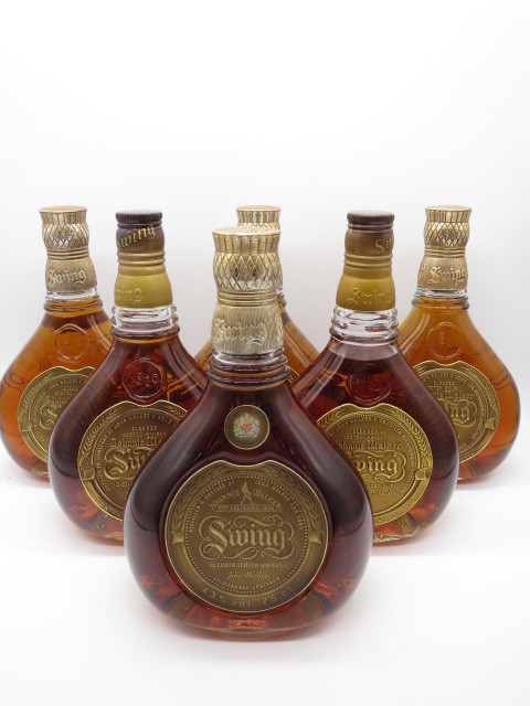 ジョニーウォーカー スウィング 750ml 古酒、箱なし 未開 メルカリ 未開栓 洋酒 ジョニーウォーカー スイング Johnnie Walker Swing 750ml 43% 6本セット 送料無料