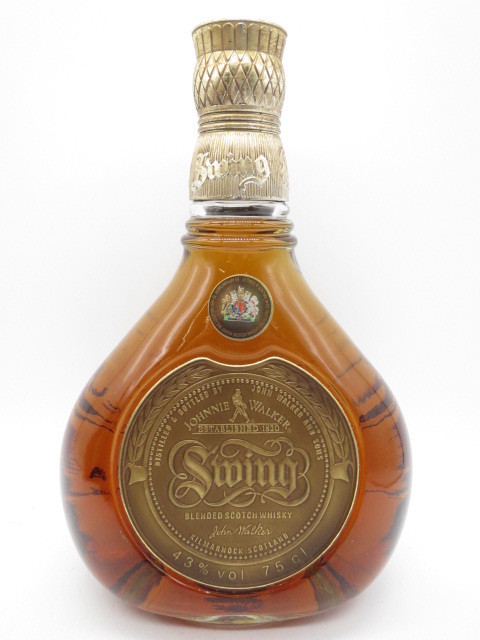 ジョニーウォーカー スウィング 750ml 古酒、箱なし 未開 メルカリ 未開栓 洋酒 ジョニーウォーカー スイング Johnnie Walker Swing 750ml 43% 6本セット 送料無料