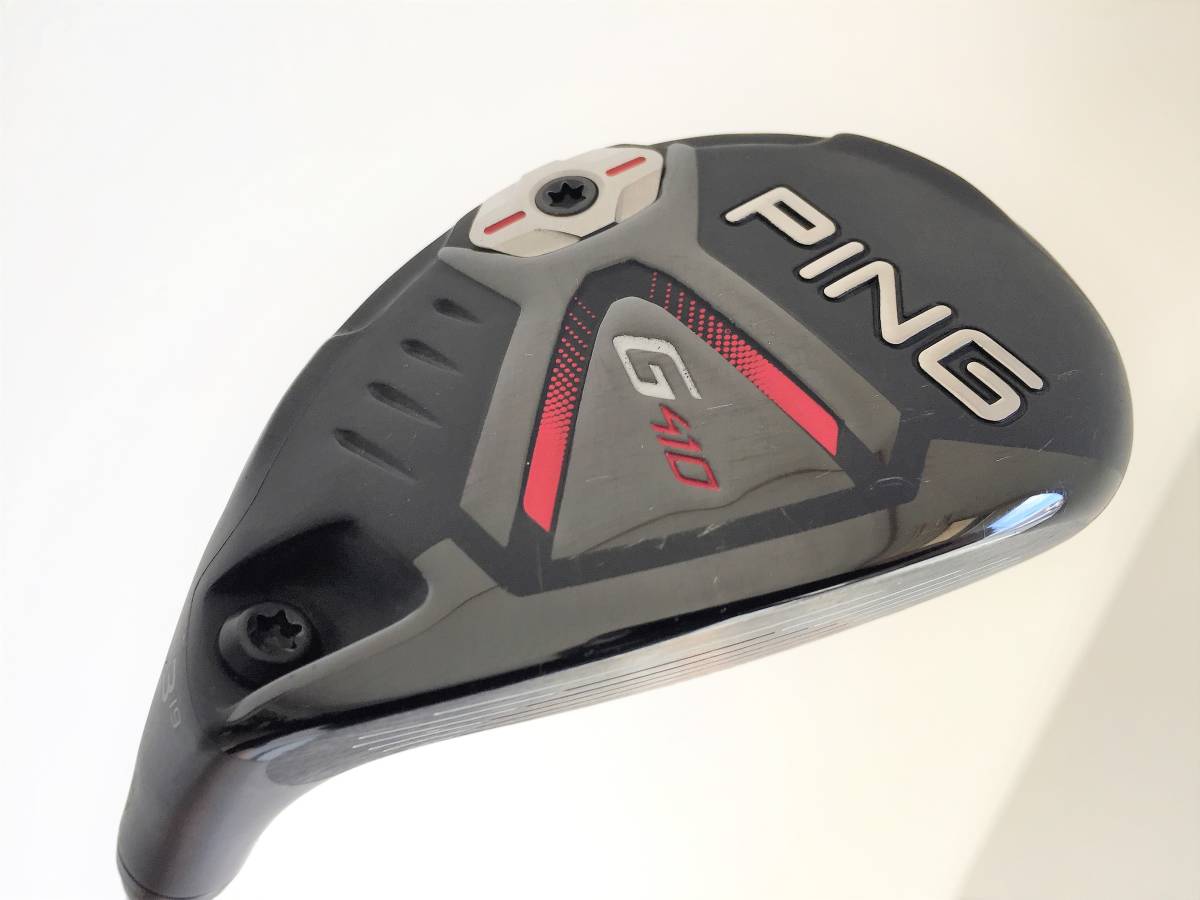 使用少なめ PING ピン G410 U3 19° ユーティリティ NS MODUS3 TOUR105 S モーダス メーカーカスタム品 日本仕様　※拡大画像あり Ｇ４１０ ユーティリティ ピン 0 FUBUKI 19°の商品詳細｜中古