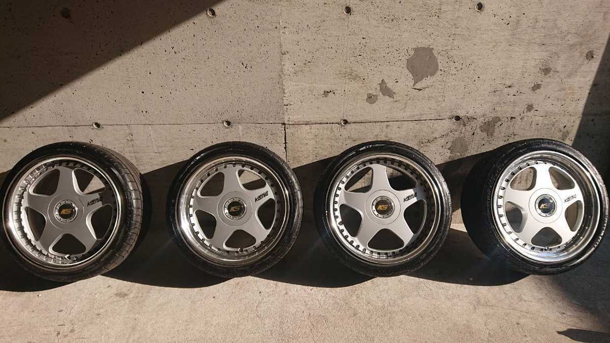 SSR ケーニッヒ 18インチ フルリバース koenig SpeedStar 3P ホイール 