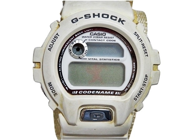 CASIO カシオ G-SHOCK Gショック CODE NAME 腕時計 DW-6697 ホワイト デジタル メンズ 1000円スタート ...