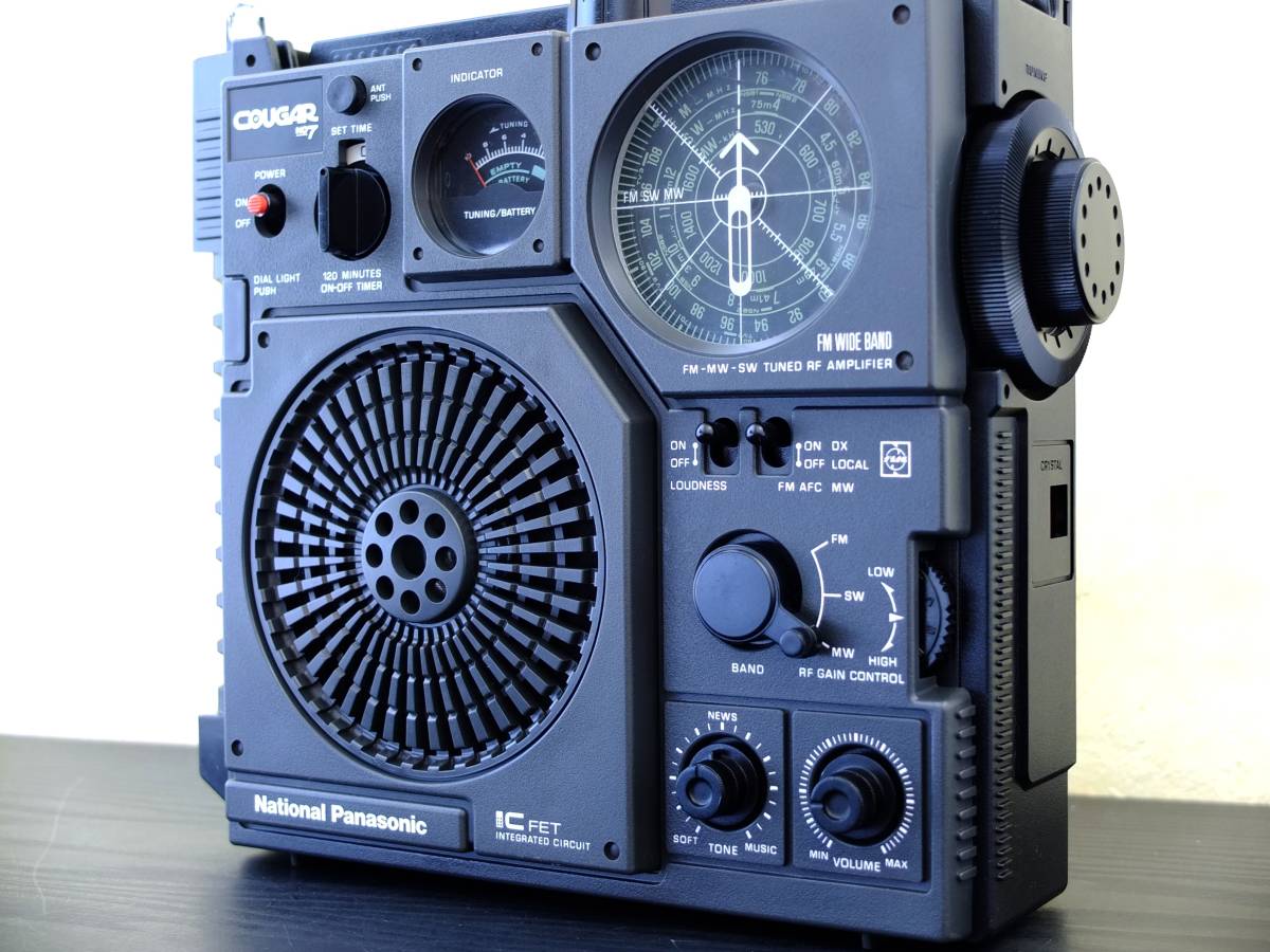 Panasonic National RF-877 Cougar COUGAR Band Radio NO.7 ナショナル