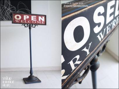 アイアンサインスタンドopen Close 什器 看板 店舗用 サインボード スタンド型 案内板 オープンクローズボード 自立型 V S D 置型 自立 看板 売買されたオークション情報 Yahooの商品情報をアーカイブ公開 オークファン Aucfan Com