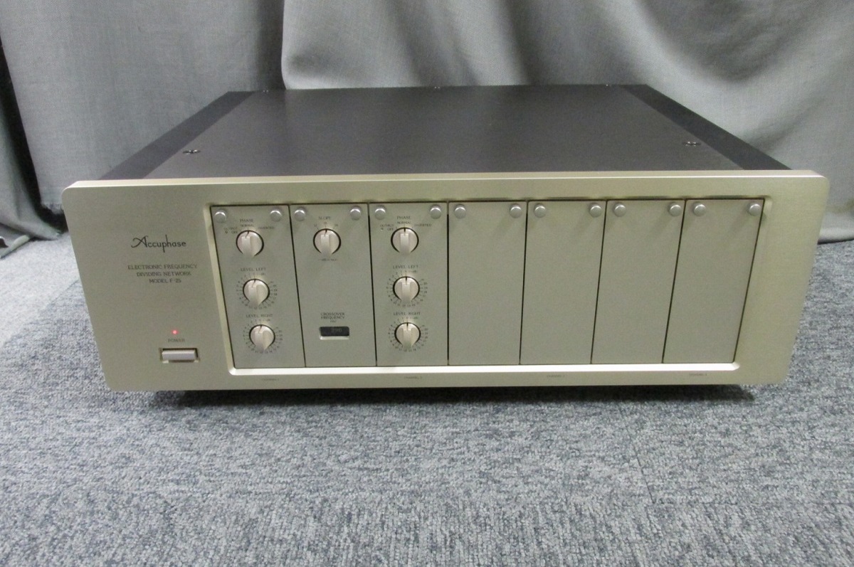 アキュフェーズ Accuphase F-15L チャンネルディバイダー デバイダー