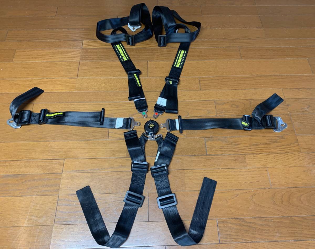 SCHROTH シュロス 6点式シートベルト Profi 2x2 中古品 SCHROTH Profi 