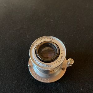 Leica Elmar M 50mm F3.5のYahoo!オークション(旧ヤフオク!)の相場