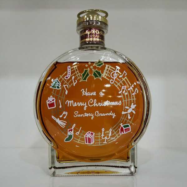 ♯259 １円スタ★ 古酒 未開栓 サントリー ブランデー XO クリスマスボトル 500ml 古酒 サントリー - XO ウイスキー 760ml