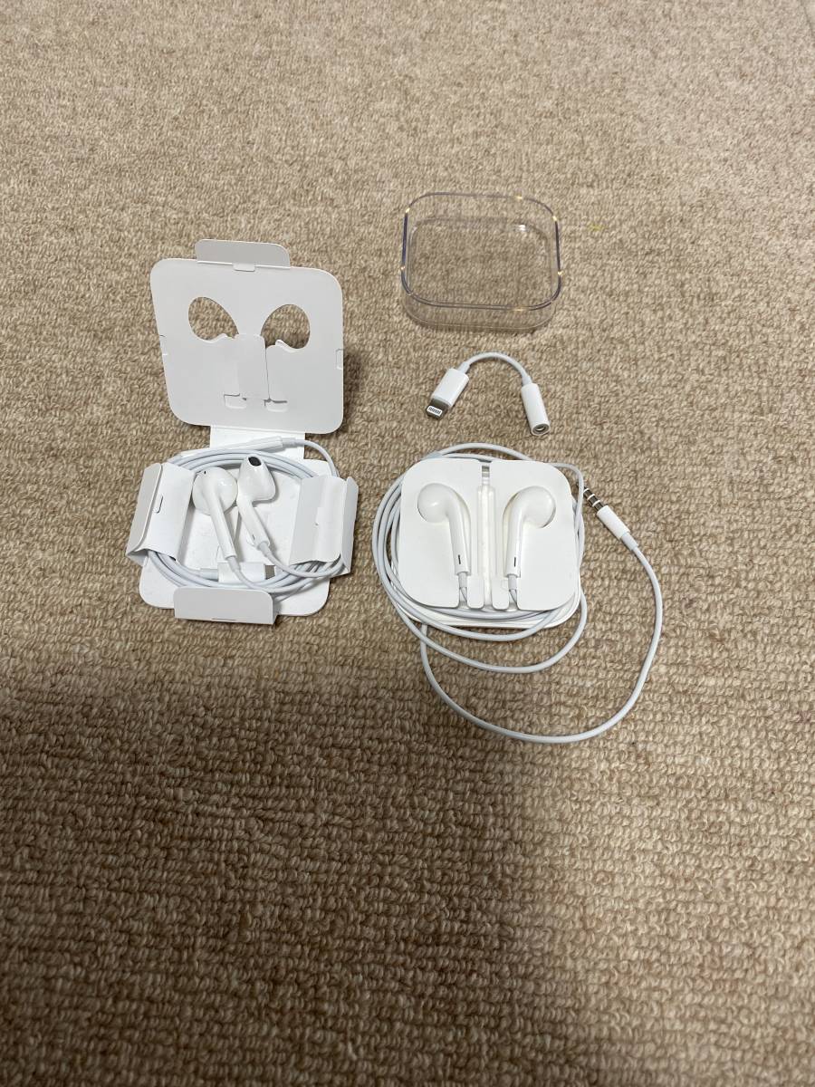 iPhone★イヤホン★イヤフォン★セット★未使用品_1