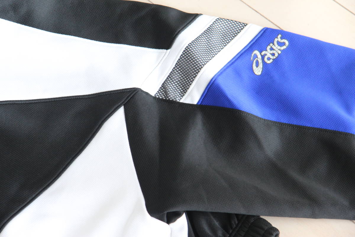 セットアップ メンズ 爆買 アシックス ジャージ上下セット ASICS（アシックス） パンツの通販 ジャムジー アシックスジャムジーの通販 S | ドライ ジャージ 未使用☆アシックス☆ジャムジートップ＆パンツ☆ターコイズ 吸汗 AIM