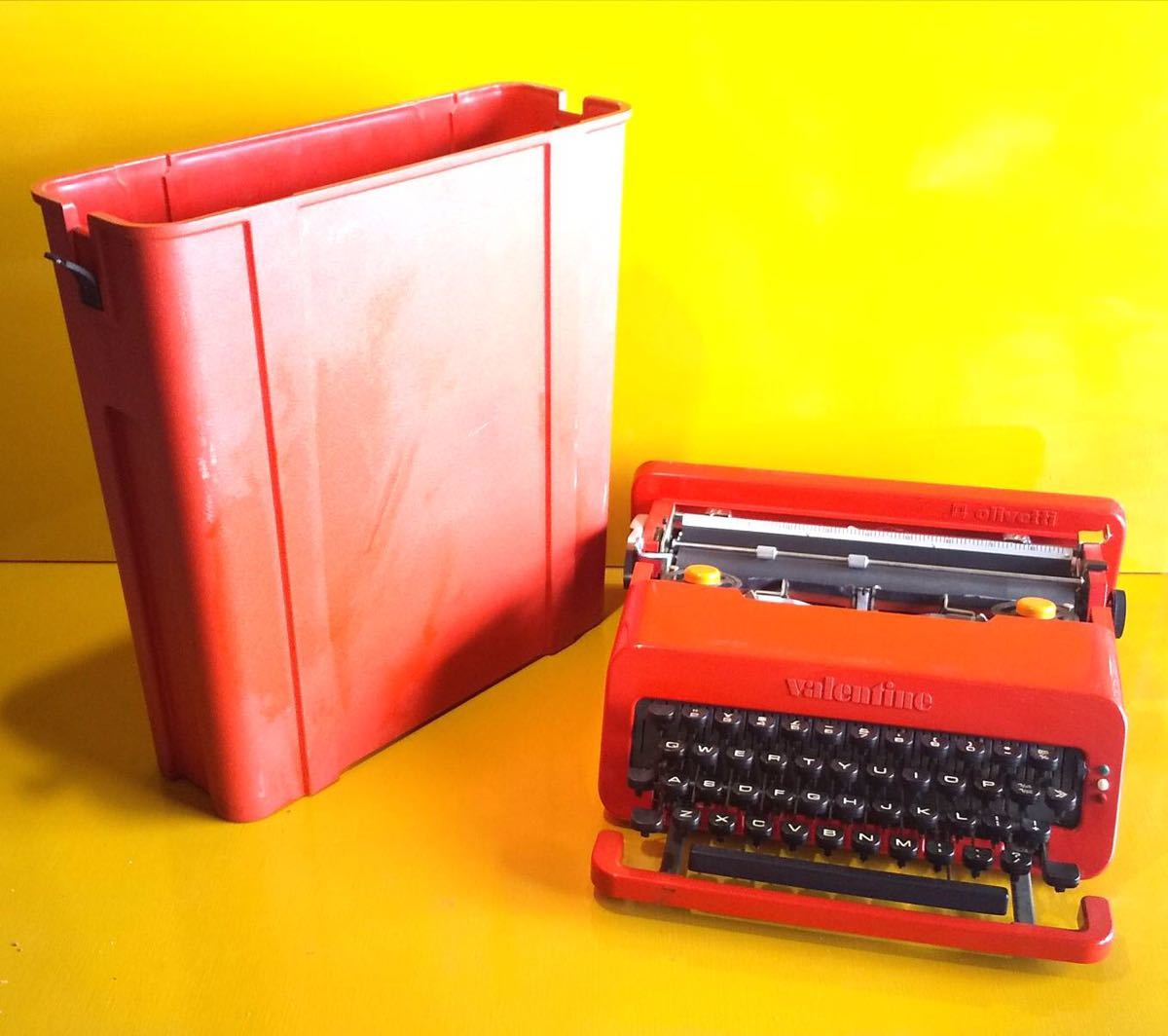オリベッティ Olivetti タイプライター Valentine バレンタイン