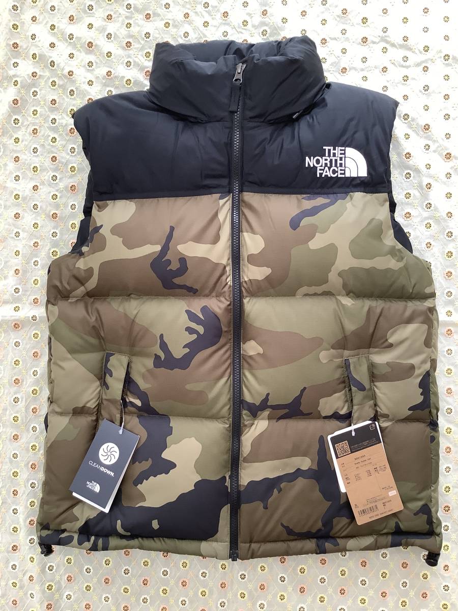 本物保証，SALE ノースフェイス THE NORTH FACE ノベルティヌプシベスト ND91844 ウッドランドカモ Lサイズ(ベスト)｜売買されたオークション情報、yahooの商品情報をアーカイブ公開 - オークファン 男性用