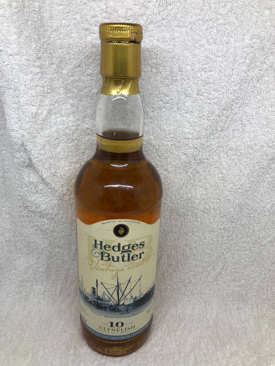  ヘッジス & バトラー クライヌリッシュ10年 hedges butler clynelish 10year 未開栓 700ml 43％(スコッチ)｜売買されたオークション情報、yahooの商品情報をアーカイブ公開 - オークファン スコッチ