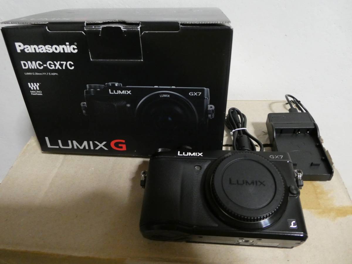 LUMIX GX7 Mk2 ブラック ミラーレス一眼 本体ジャンク 【公式通販】