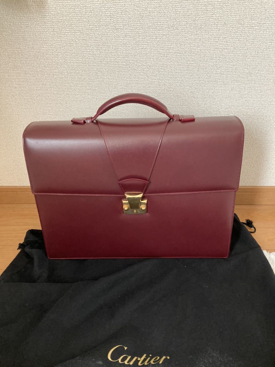 超美品☆カルティエ☆ビジネスバッグ 【公式通販】