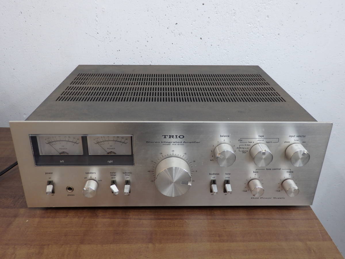 2様 TRIO トリオ KA-7300ステレオインテグレーテッドアンプ 2様 TRIO