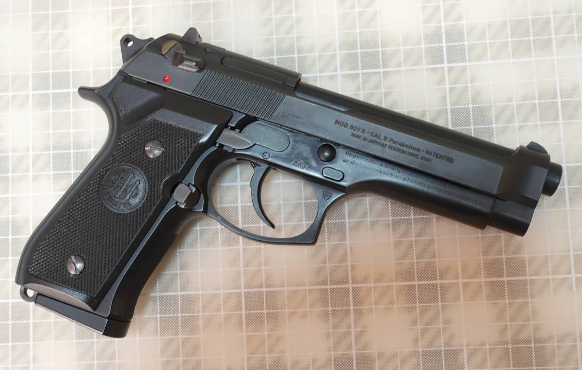 WA ウエスタンアームズ ベレッタ M92FS INOX HW ガスブローバック (訳