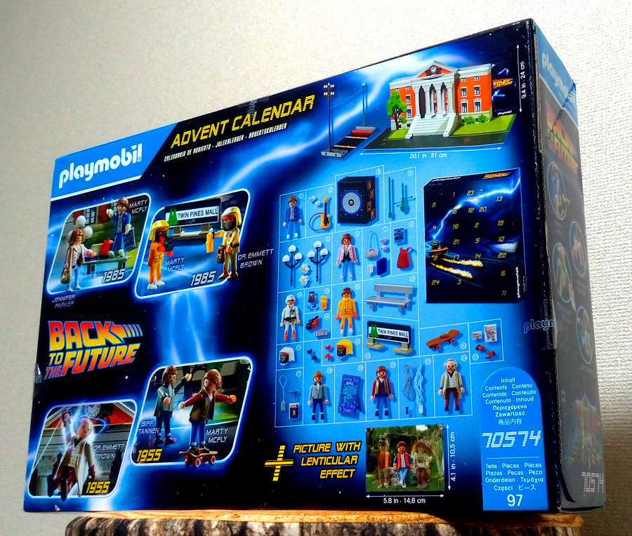 新品未開封 バックトゥザフューチャー アドベントカレンダー プレイ
