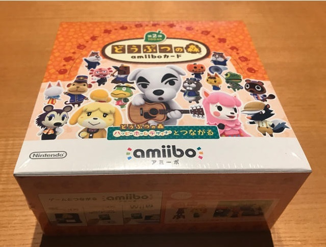 ネット通販 【新品 未開封】どうぶつの森 amiiboカード 第2弾 BOX (50