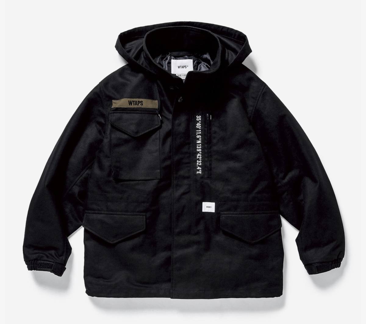 Wtaps ダブルタップス Black jacket WTAPS ダブルタップス JACKET