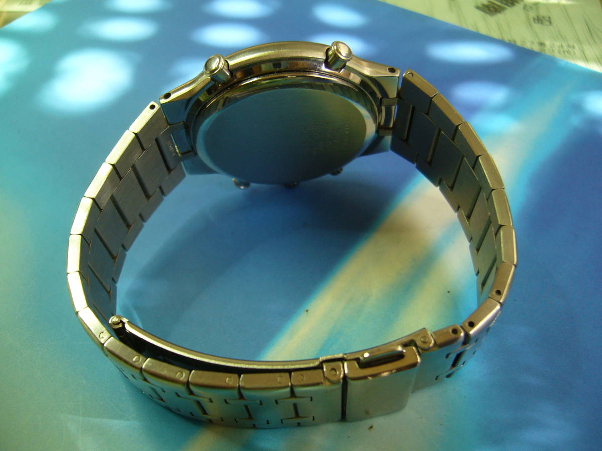 旧セイコー・ワールドタイム・デイト[SEIKO WORLD TIME]動作美品