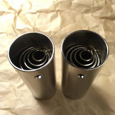 断*！様 1-3/4インチ、マフラー用スマイシーサイレンサー 2個セット ハーレー用バッフルSMITHY-SILENCERスマイシーサイレンサー1-3/4インチ用