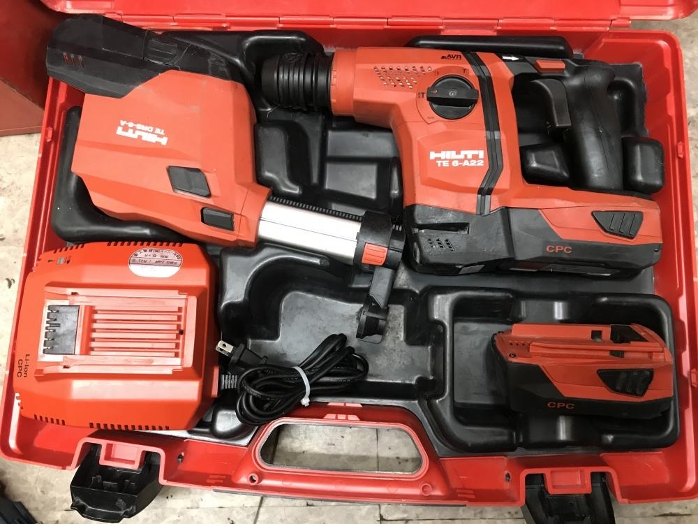 電動ハンマー 強力 1400W はつり 1400回転###ハンマーDH-6501### 強力 1400W はつり HR140DSHX（青）BL1015×2個・充電器DC10SA・ケース付 10.8V充電式ハンマードリル（SDSプラス）14mm ケンチクボーイ