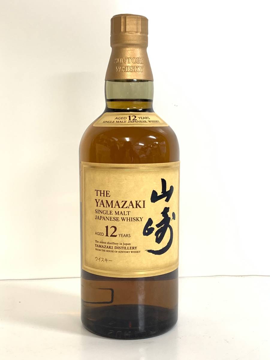 ☆ 古酒 未開栓 SUNTORY サントリー 山崎 12年 YAMAZAKI シングル