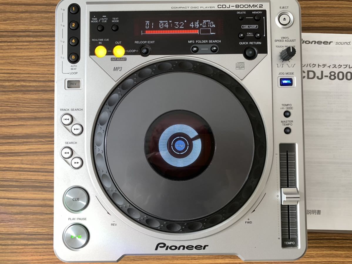 パイオニア Pioneer DJ用 CDプレーヤー CDJ-800mk2 （2） パイオニア
