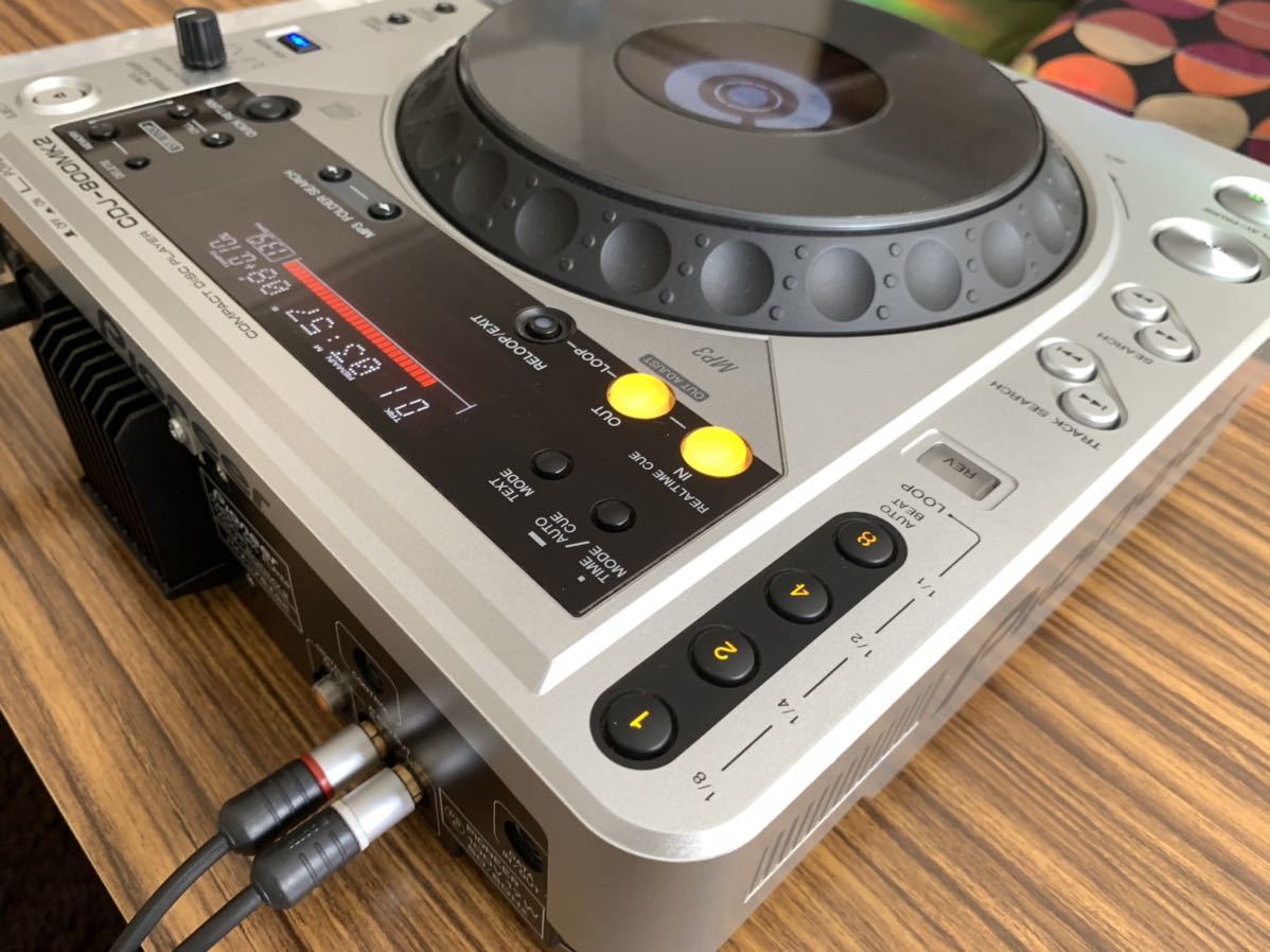 パイオニア Pioneer DJ用 CDプレーヤー CDJ-800mk2 （2） パイオニア