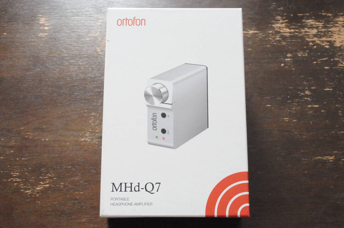 ortofon MHd-Q7 アンプ⁄Mhd-Q7 値下げしました ポータブルヘッドホン