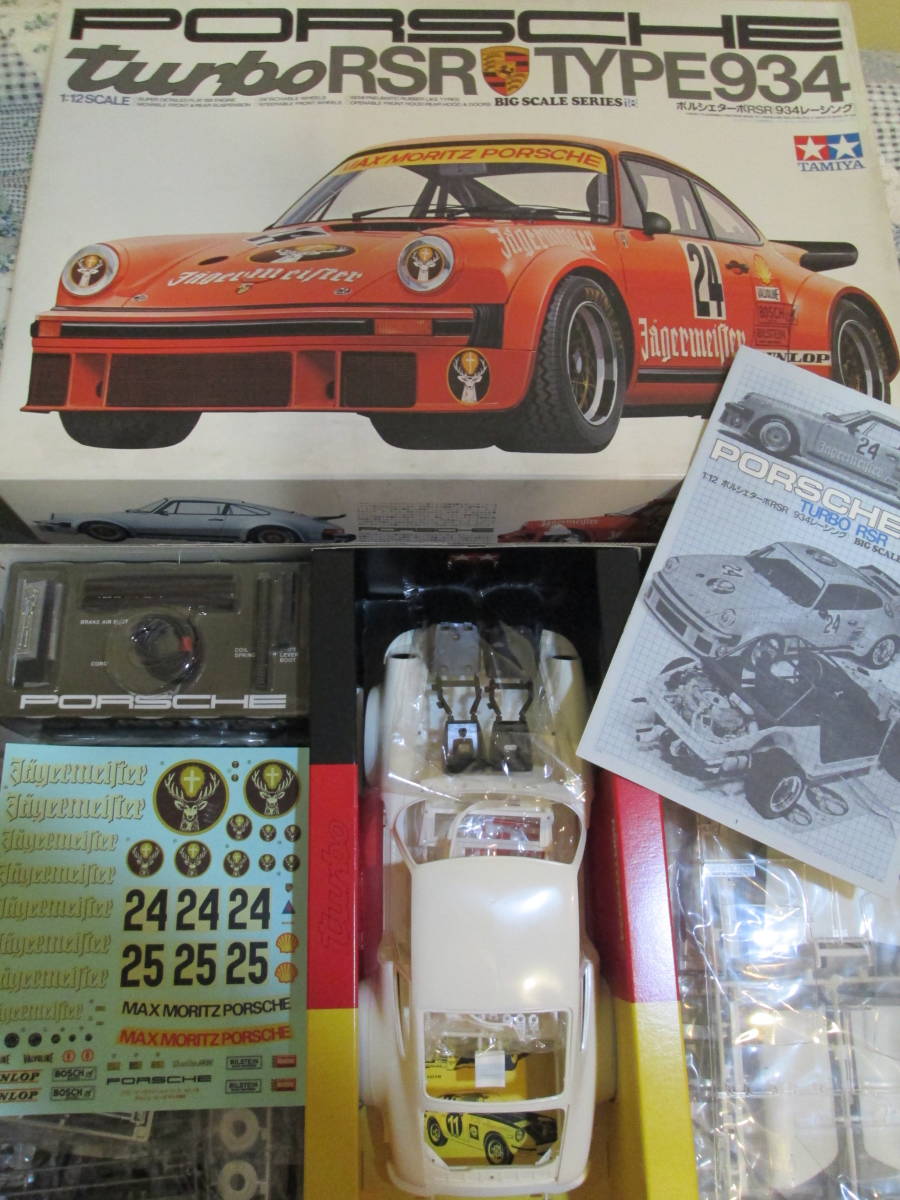 ☆タミヤ 1/12 ポルシェターボ PORSCHE turbo RSR TYPE934[品番12020
