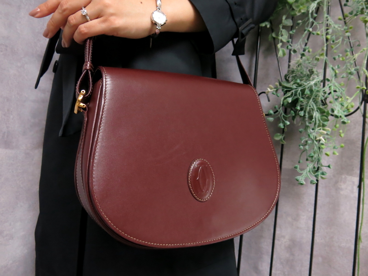 ○超美品○Cartier カルティエ○マスト○カーフ レザー 本革