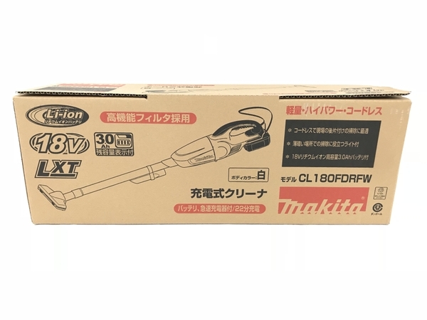 正規品，限定セール makita CL180FDRFW 充電式 掃除機 スティック 家電 マキタ N5313494(コードレスタイプ)｜売買されたオークション情報、yahooの商品情報をアーカイブ公開 - オークファン コードレスタイプ