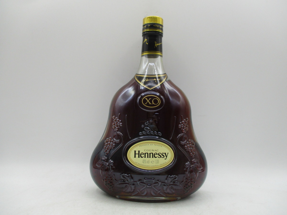 [未開栓] ヘネシー X.O コニャック 金キャップ ブランデー 1000ml 同梱OK商品】HENNESSY XO ヘネシー XO コニャック ブランデー 未開栓