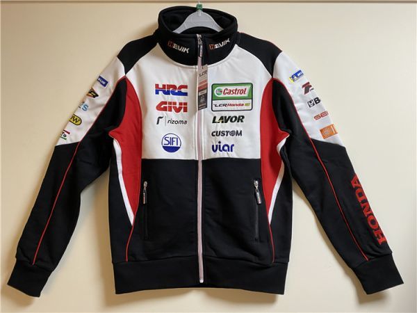 本物 LCR Honda 2020新作 ホンダ モトGP オフィシャルジャケット 豪華刺繍ジャケットUS Lサイズ　JK65