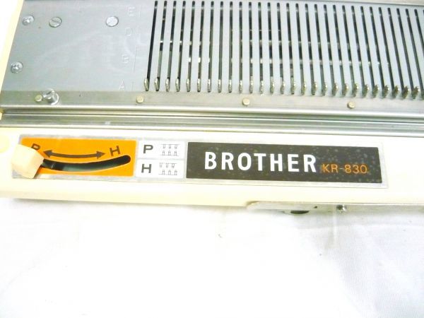 1000円スタート 編み機 brother KR-830 ブラザー ハンドクラフト 手 