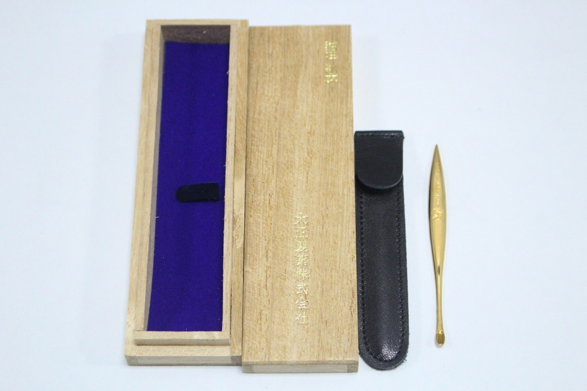 耳かき 匠 高級 耳掻き お土産 K18 金・プラチナ | 高品質 ( （無地 