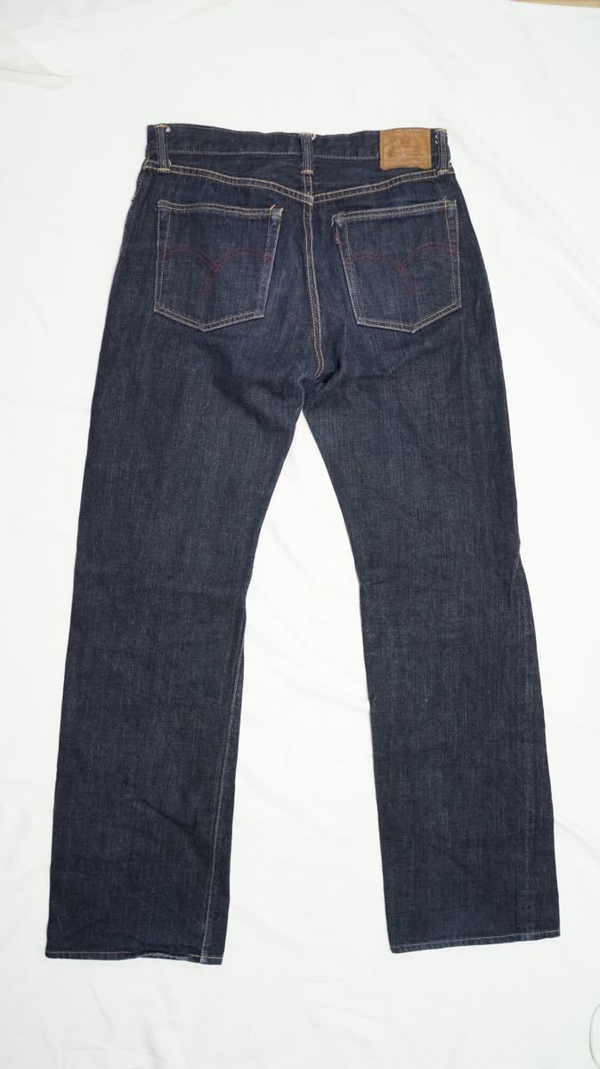フラットヘッド 新品 3001-A 超限定品 多重ステッチ 藍染めMIX 