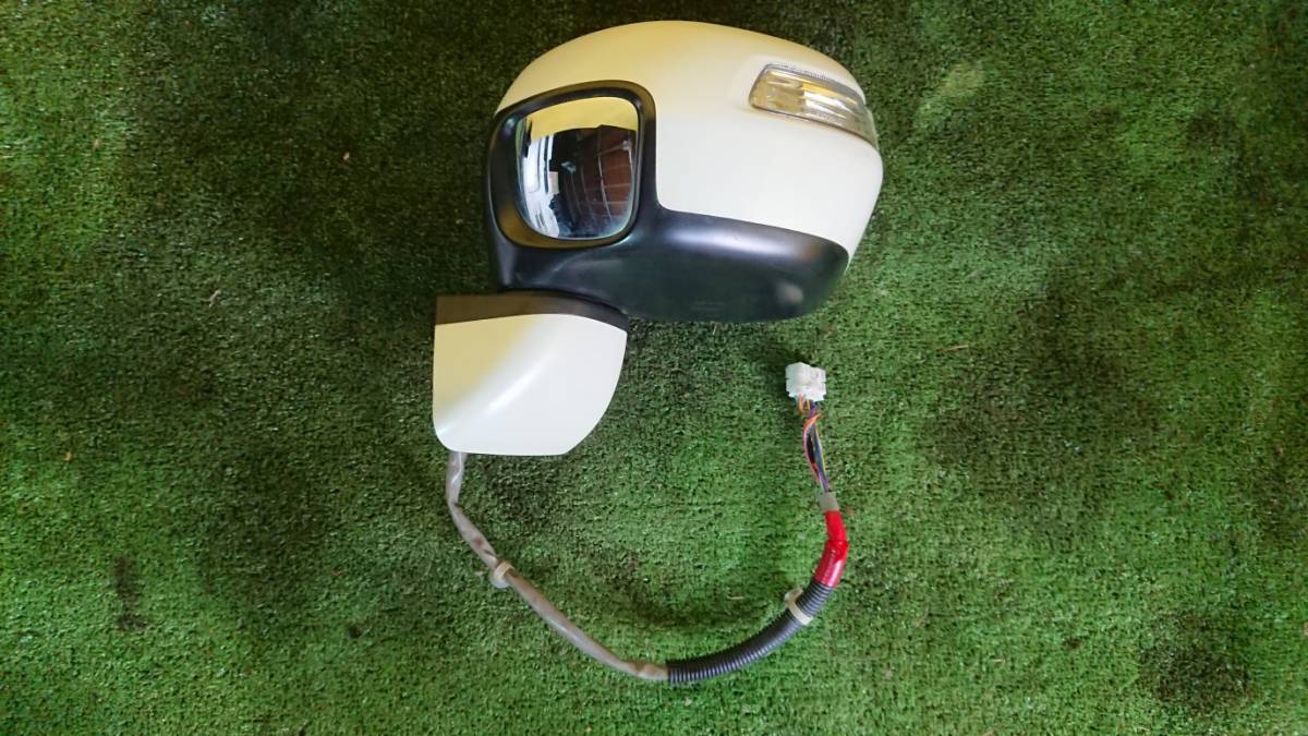 ホンダ N BOX DBA-JF1　サイドミラー 左 ウィンカーライト付　純正 COLOR -NH624PX