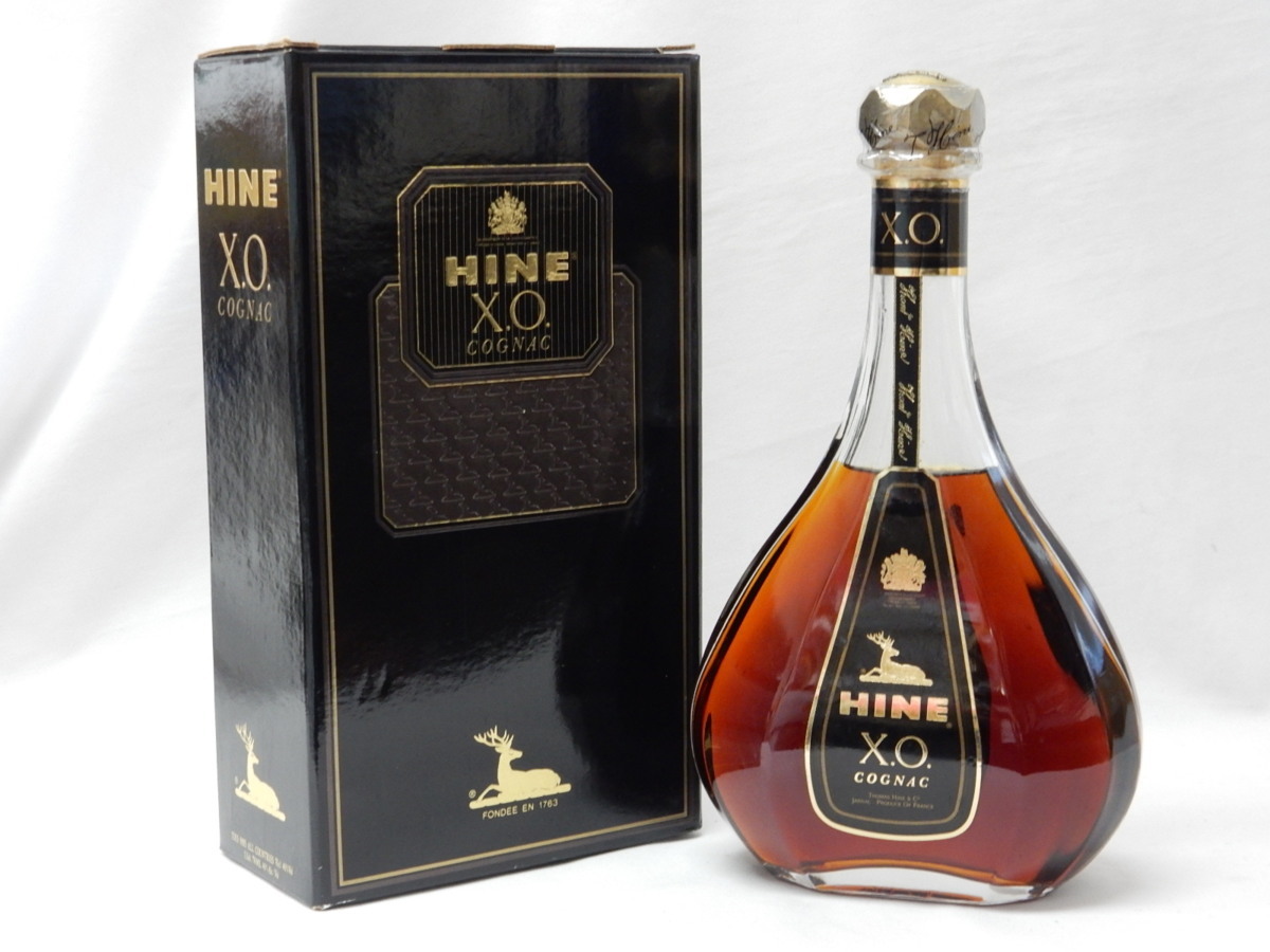 ショッピング販売店 箱付き 700ml【未開栓】HINE ハイン X.O. COGNAC