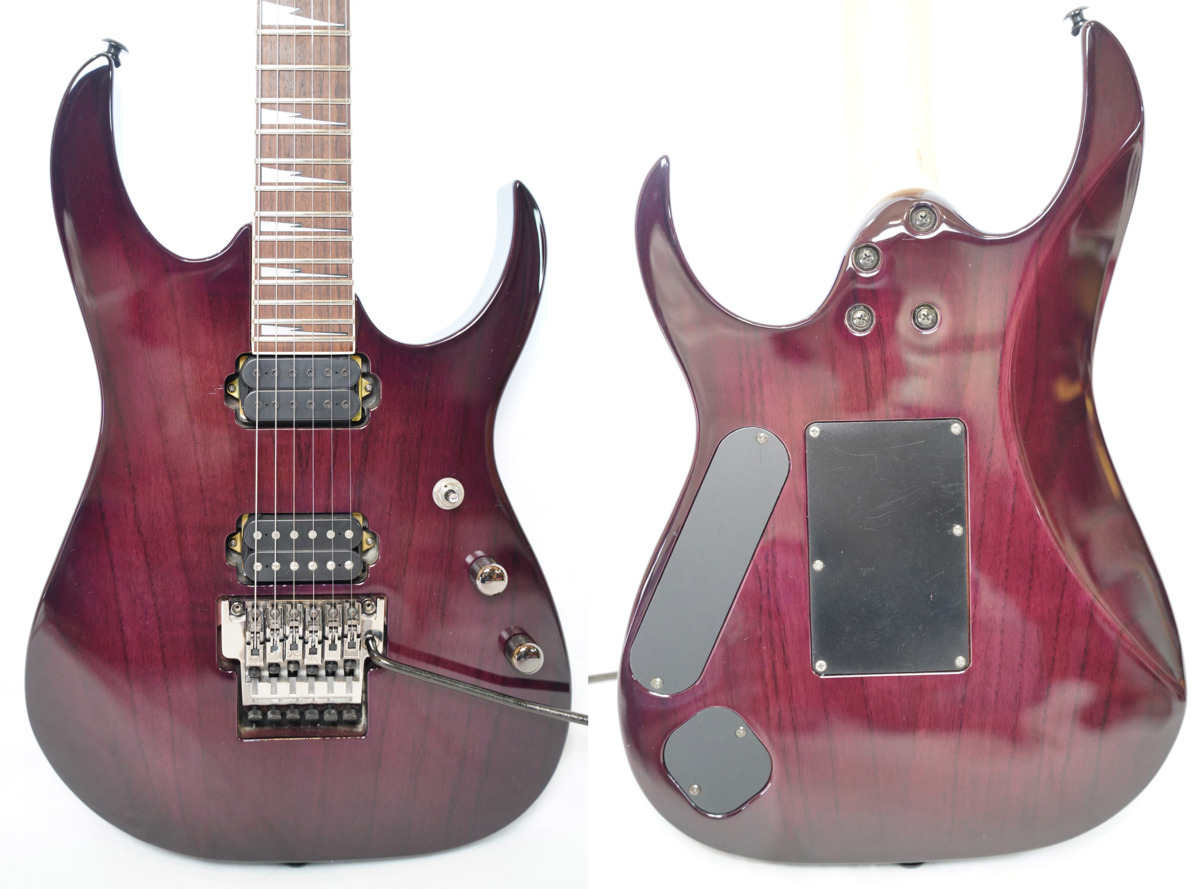 限定SALE，新作登場 Ibanez RGR620 Violet 改 DIMARZIOピックアップ搭載 2005年製 状態良好 日本製 リバースヘッド(アイバニーズ)｜売買されたオークション情報、yahooの商品情報をアーカイブ公開 - オークファン 本体