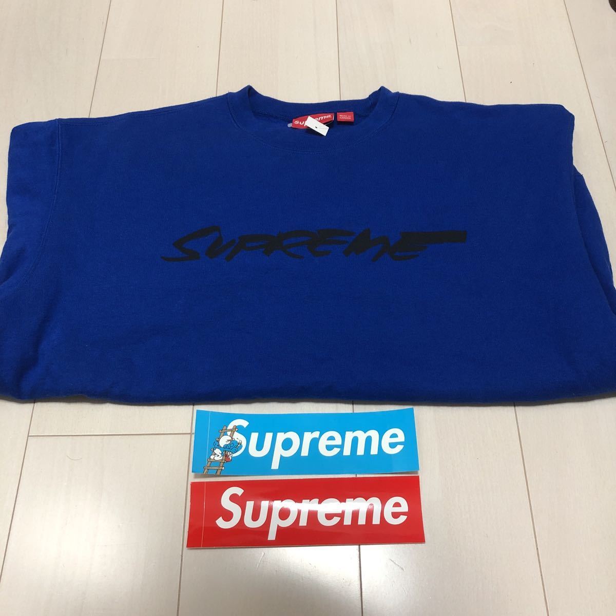 Supreme Futura Logo Crewneck - FW20 Medium Sweatshirt | at SEIKK 