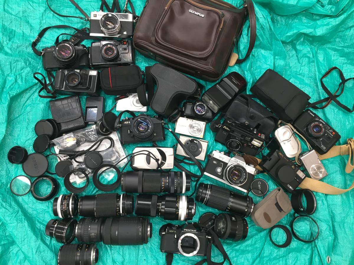 まとめ売り Canon フィルムカメラ Yahoo!オークション 動作未確認 25個