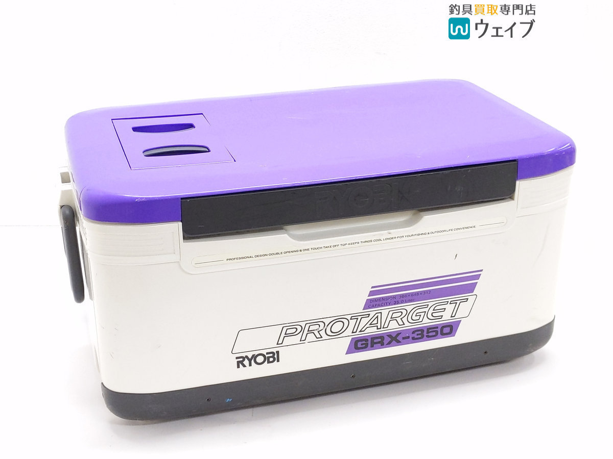 リョービ プロターゲット GRX-350 クーラーボックス RYOBI PROTARGET - フィッシング用クーラーボックス&frasl;GRX-350&frasl;PROTARGET GRX &frasl; RYOBI(リョービ) メルカリ 35L ☆RYOBI 190060リョービ 中古リョービクーラーボックスプロターゲットGRX-350イカ釣り用ザル