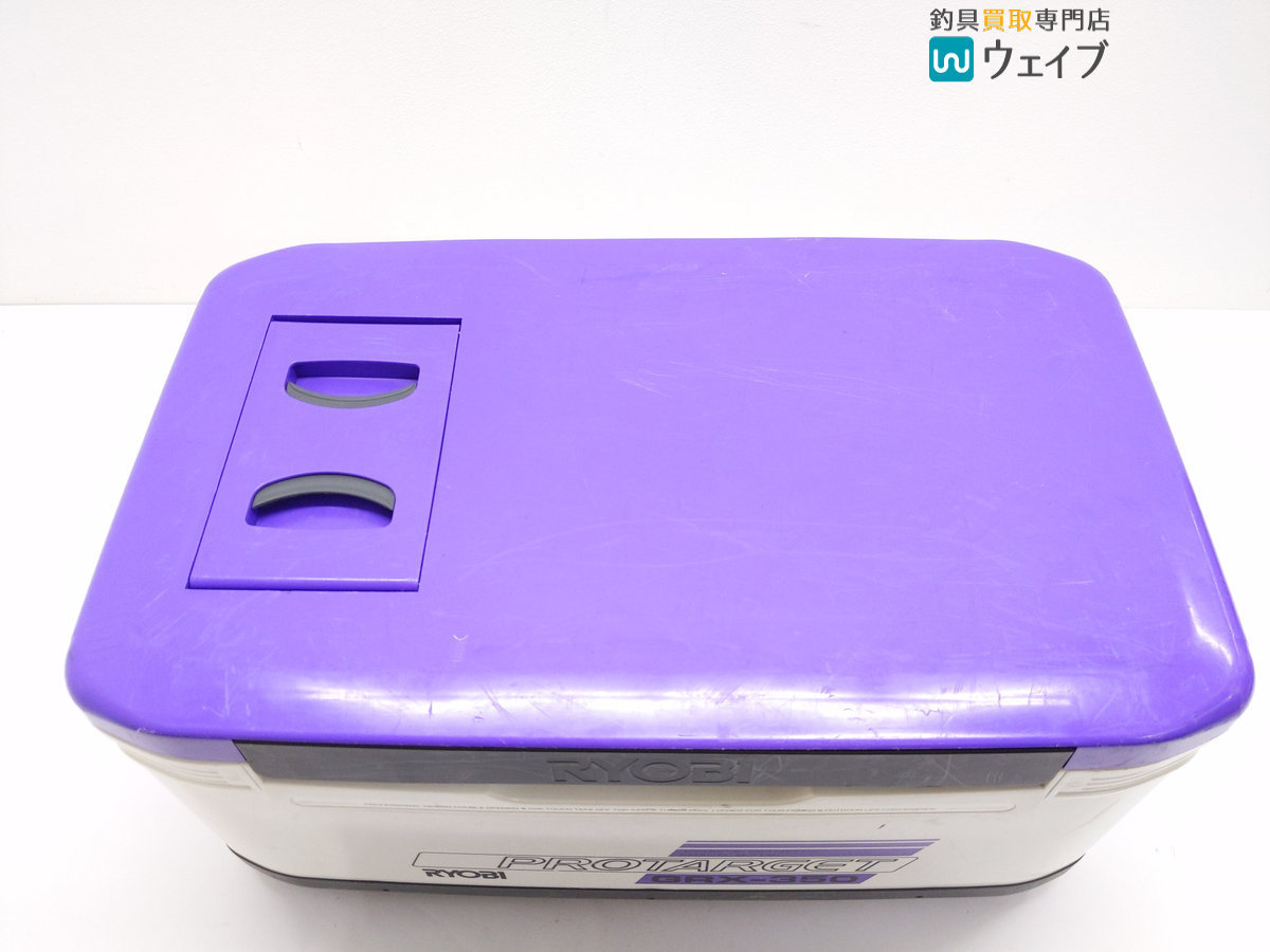 リョービ プロターゲット GRX-350 クーラーボックス RYOBI PROTARGET - フィッシング用クーラーボックス&frasl;GRX-350&frasl;PROTARGET GRX &frasl; RYOBI(リョービ) メルカリ 35L ☆RYOBI 190060リョービ 中古リョービクーラーボックスプロターゲットGRX-350イカ釣り用ザル