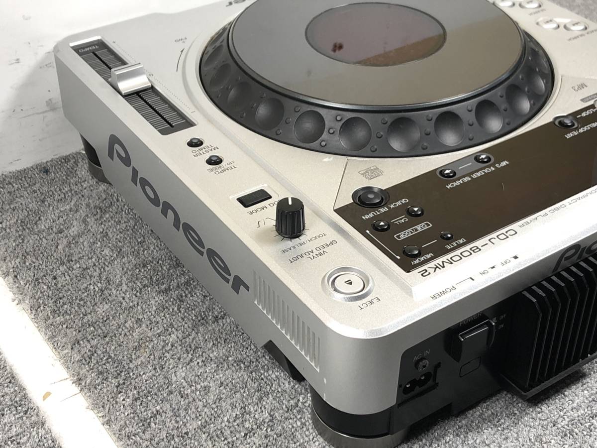 Pioneer CDJ-800MK2 パイオニア ターンテーブル 【公式通販】