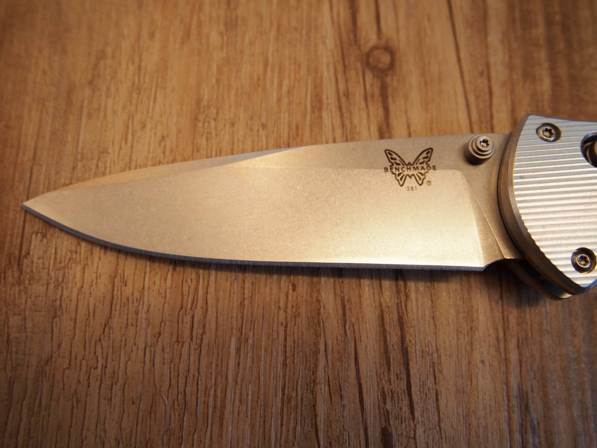 Benchmade ベンチメイド 581 直刃 フォールディングナイフ 折り畳みナイフ バトニング キャンプ ナイフ 売買されたオークション情報 Yahooの商品情報をアーカイブ公開 オークファン Aucfan Com